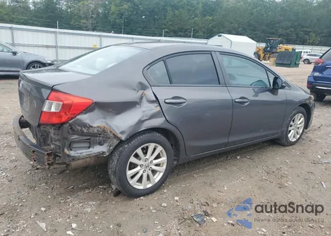 2012 Honda Civic Ex from USA, damaged, VIN 2HGFB2F89CH520762